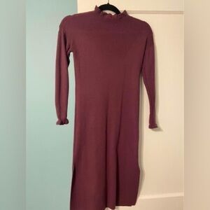 Women’s Loft Purple Sweater Dress